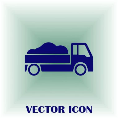 Teslimat vektör web simgesi