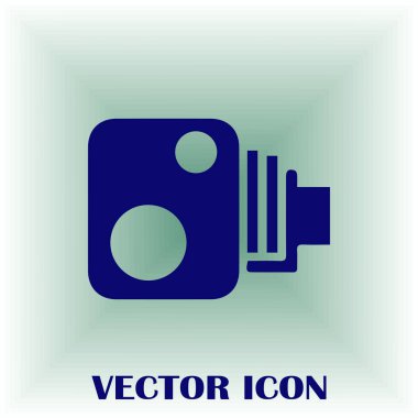 video kamera vektör simgesi