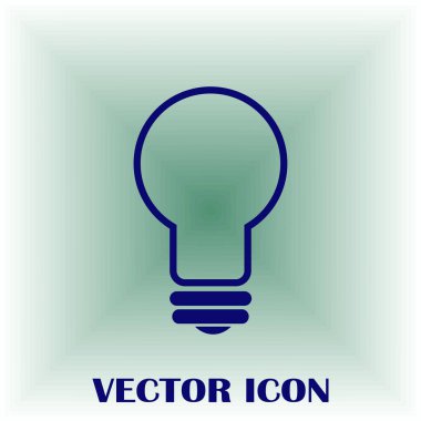 Lamba simge düz vektör