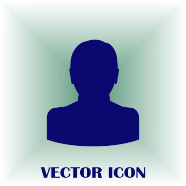 İşadamı vektör web simgesi