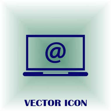 dizüstü bilgisayar kutsal kişilerin resmi içinde e-posta