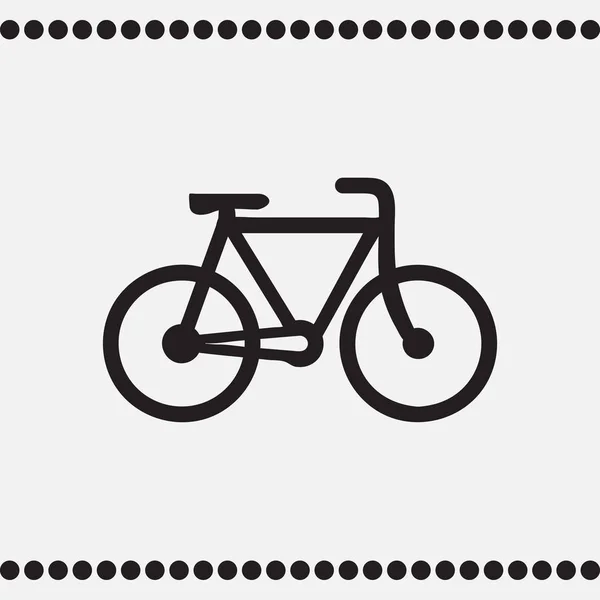 Bike vector web Icon — Stock Vector