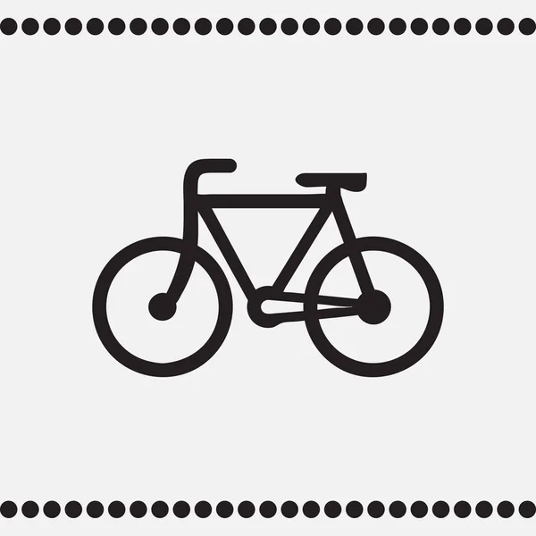 Fiets vector web Icon — Stockvector