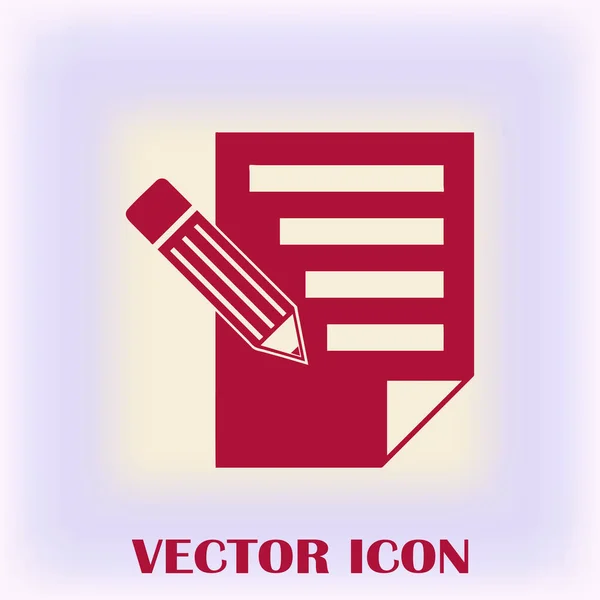 Comprobación de calidad icono. portapapeles icono web — Vector de stock