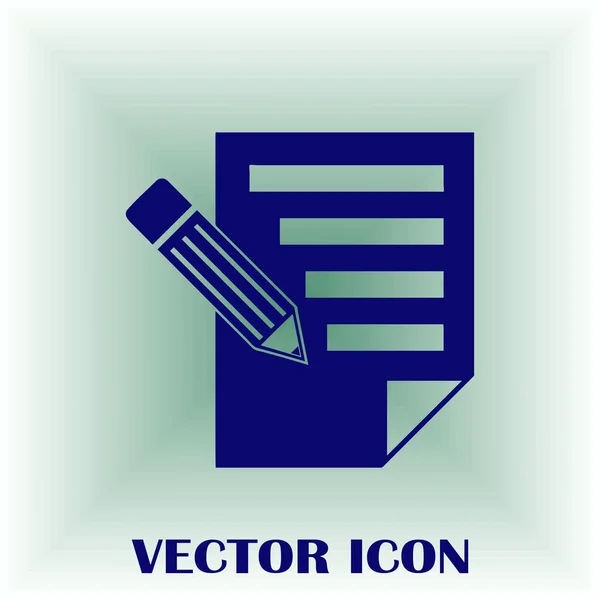 Comprobación de calidad icono. portapapeles icono web — Vector de stock