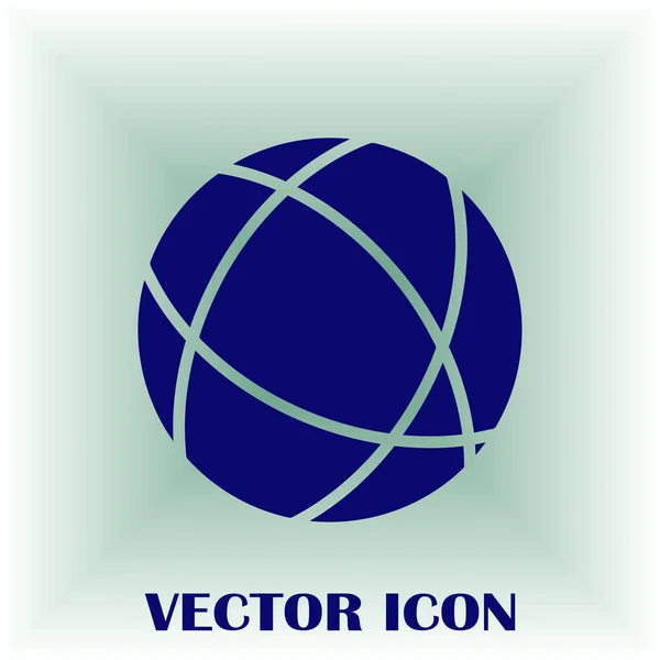 Webseite Vektor Web-Symbol — Stockvektor