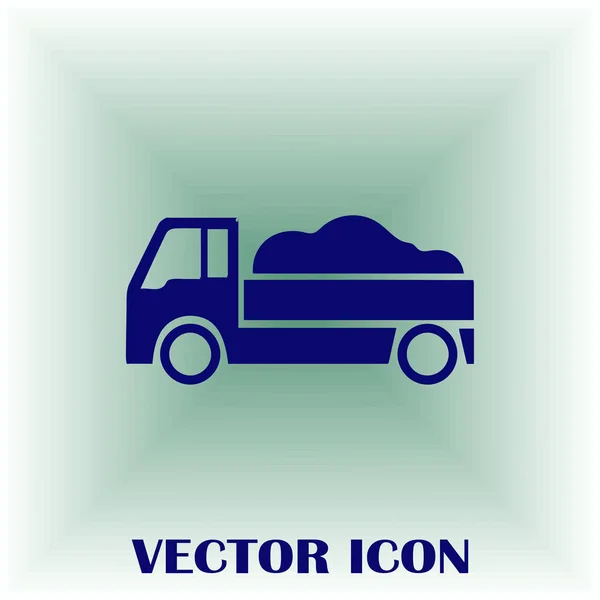 Liefervektor Web-Symbol — Stockvektor