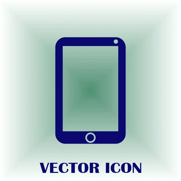 Teléfono web vector icono — Vector de stock