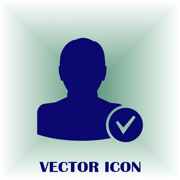 Añadir amigo vector icono — Archivo Imágenes Vectoriales