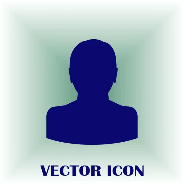 Geschäftsmann Vektor Web-Ikone — Stockvektor