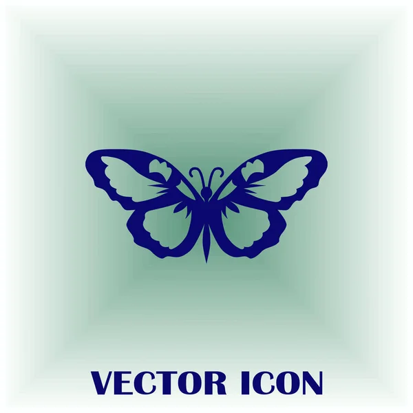 Pillangó vektor web icon — Stock Vector