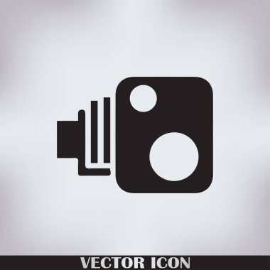 video kamera web vektör simgesi