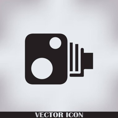 video kamera web vektör simgesi