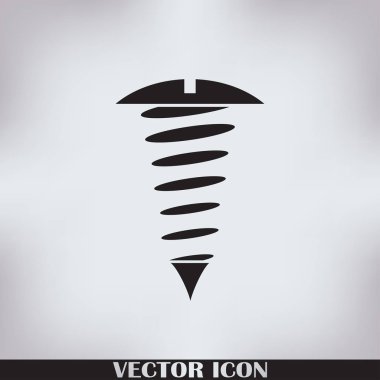 Vida düz simgesi, vektör