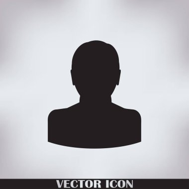 Adam vektör web simgesi