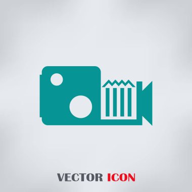 video kamera web vektör simgesi