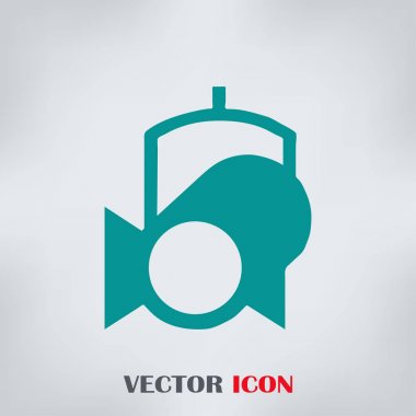 Vektör spot web simgesi