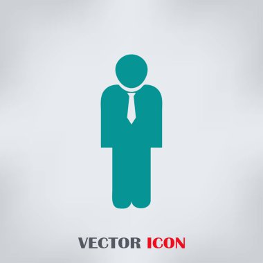 Adam vektör web simgesi