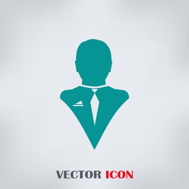 Adam vektör web simgesi