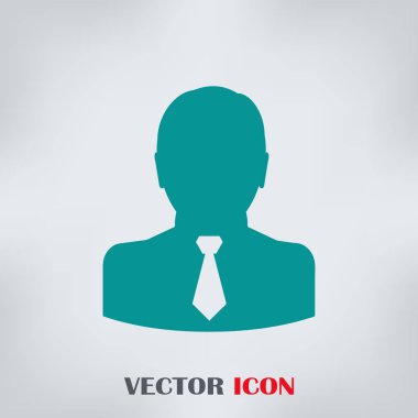 Adam vektör web simgesi