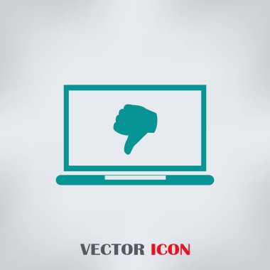 Aksine dizüstü el işaretiyle