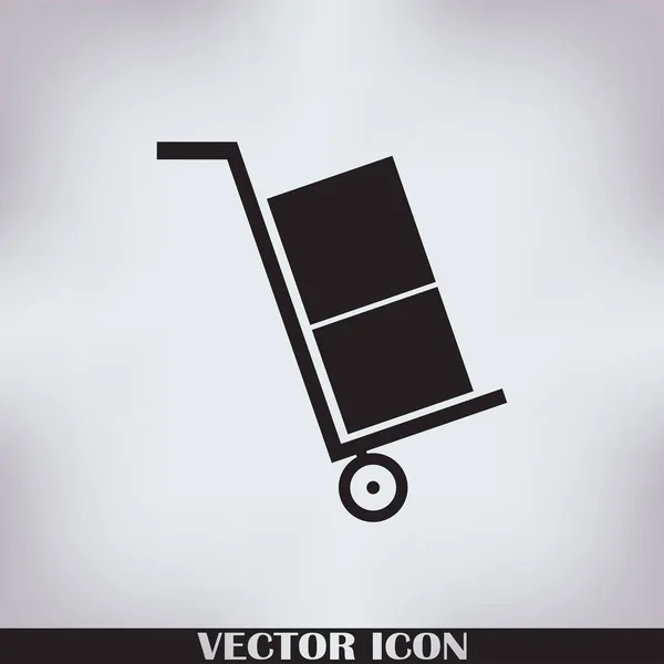 Vecteur web bagages Icône . — Image vectorielle