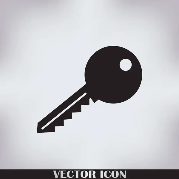 Иконка вектора ключа — стоковый вектор