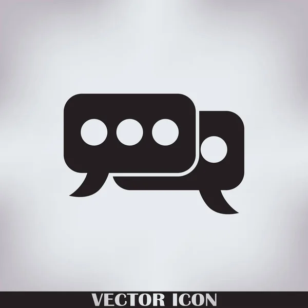 Chattikonen tecken vektor — Stock vektor