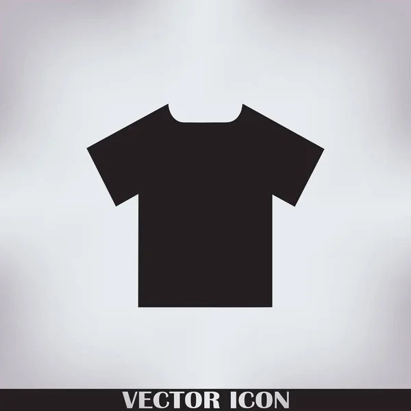 T-shirt Icon flat Vector. — Stock Vector