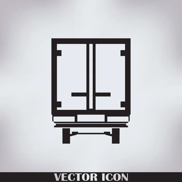 Entrega vector icono plano — Archivo Imágenes Vectoriales