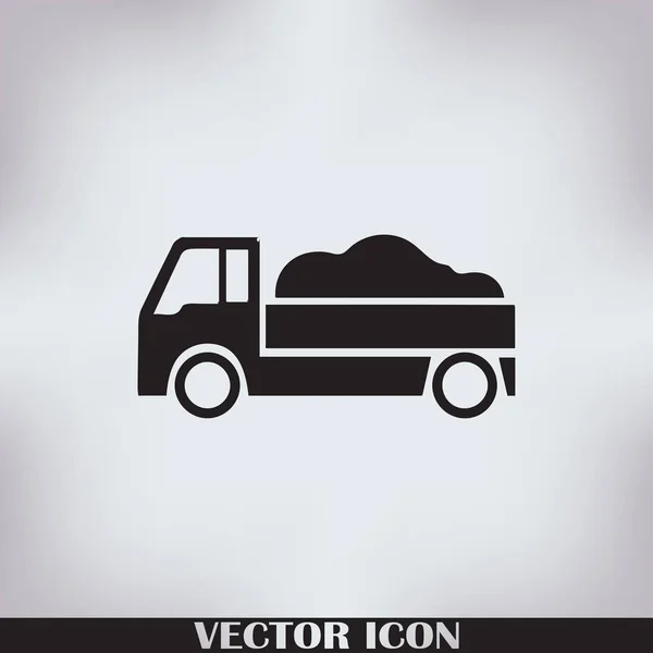 Leverans vektor flat ikonen — Stock vektor