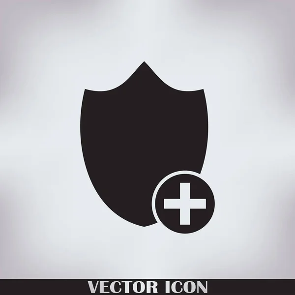 Shield vector web Icon — Stock Vector