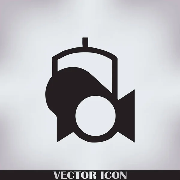 Vektor Spotlight web icon — Stock vektor