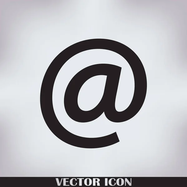 Ícone da web sinal de e-mail — Vetor de Stock