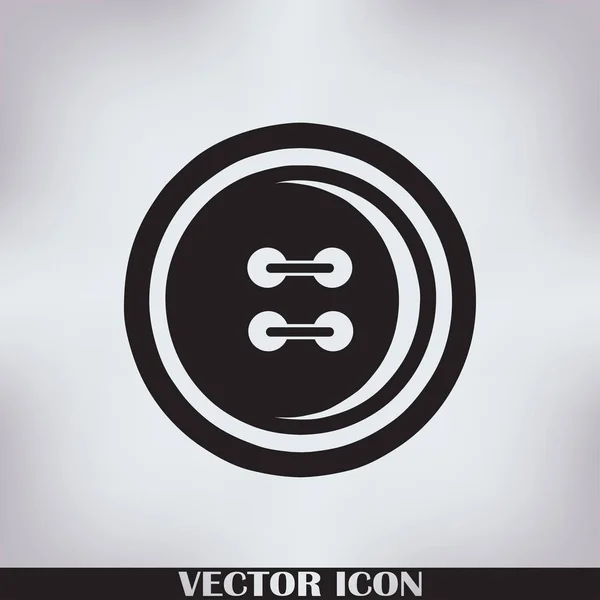 Icône bouton. Conception vectorielle . — Image vectorielle