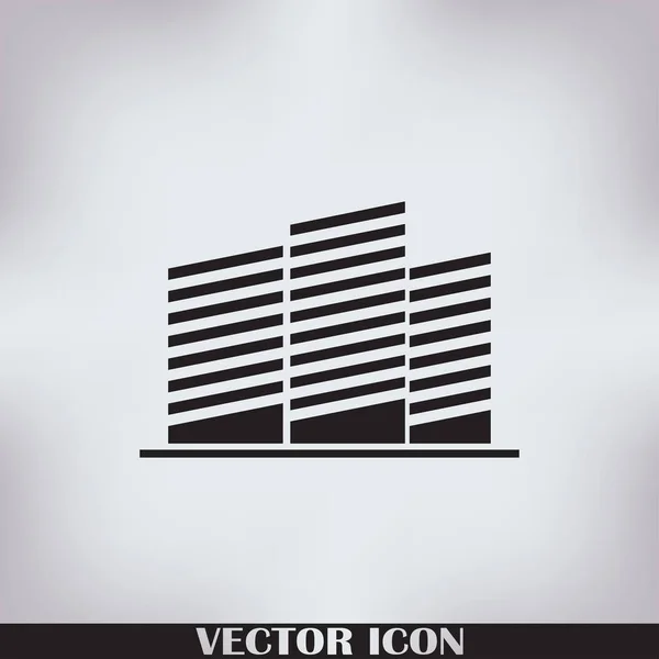 Cityscape icon. web design — Stock Vector