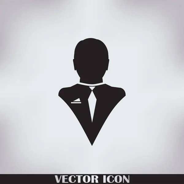 Mies vektori web kuvake — vektorikuva