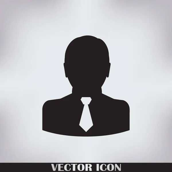 Man vector web pictogram — Stockvector