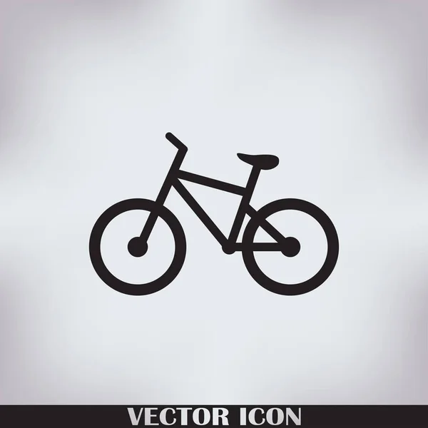 Bicicleta. vetor ícone de bicicleta. Conceito de ciclismo . — Vetor de Stock