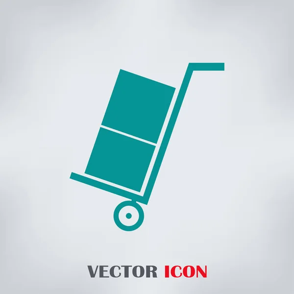 Vecteur web bagages Icône . — Image vectorielle