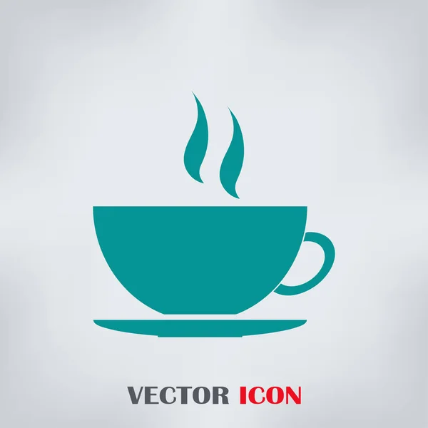 Tasse de café icône vectorielle — Image vectorielle