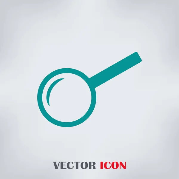 Magnifying glass web icon — Stock Vector
