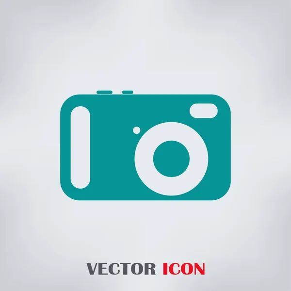 Fotokamera-Vektor-Symbol — Stockvektor