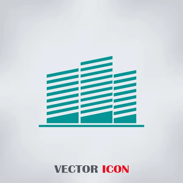 Stadtbild-Ikone. Webdesign — Stockvektor