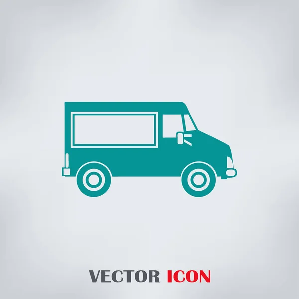 Vector carro plano Ícone —  Vetores de Stock