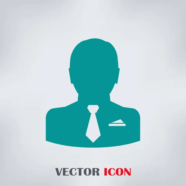 Man Vektor Web-Symbol — Stockvektor