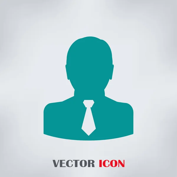 Ikona webové vektorové muž — Stockový vektor