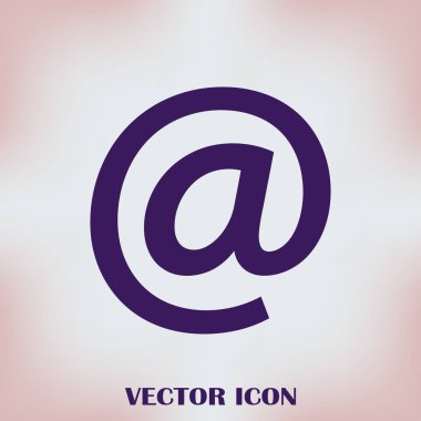 E-posta işareti web simgesi