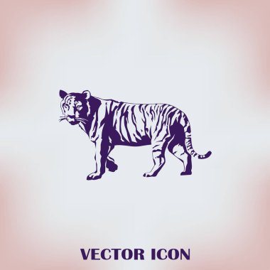 Kabile kaplan vektör dövme atlamak