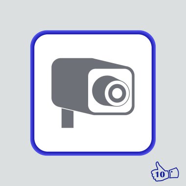 Film simgesi, vektör video işareti, izole sinema sembolü